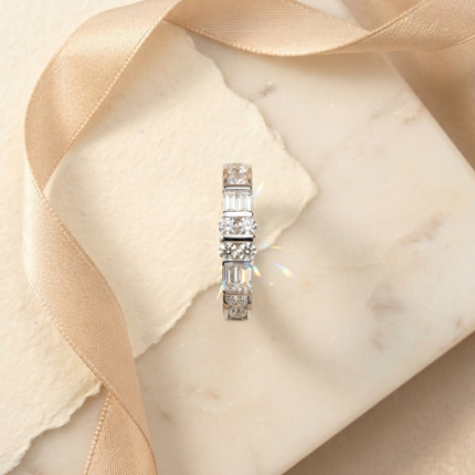Celestia Spark Silver Ring