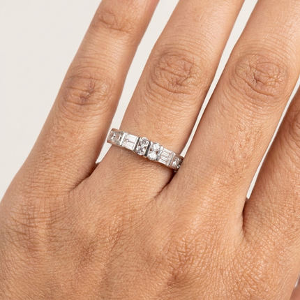 Celestia Spark Silver Ring