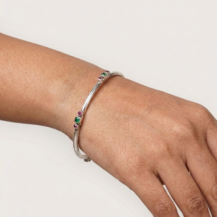 Vivah Silver Bangles