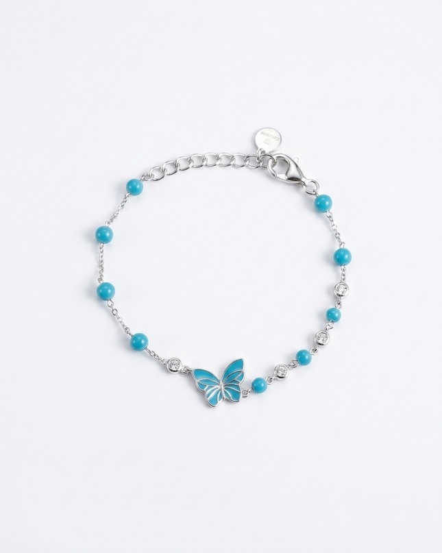Aurora Elegance 925 Sterling Silver Chain bracelet for Kids