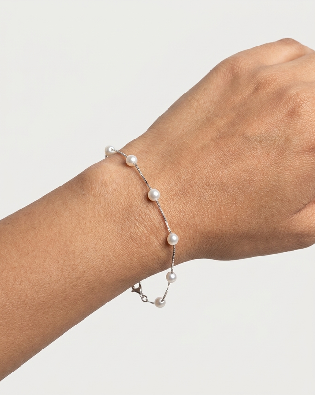 Starlight Grace 925 Sterling Silver Bracelet for Women