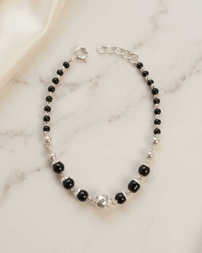 The Silver Mangalsutra Bracelet