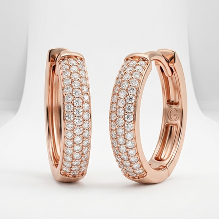 Ziva Hoops Silver Jewellery