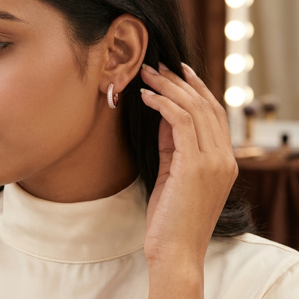 Lyka Silver Earrings