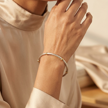 Aarika Silver Kada