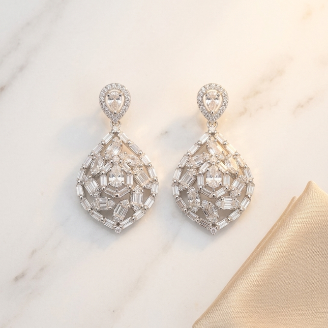 Silver Earrings Dangler