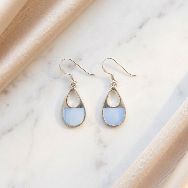 Silver Earring Enamel