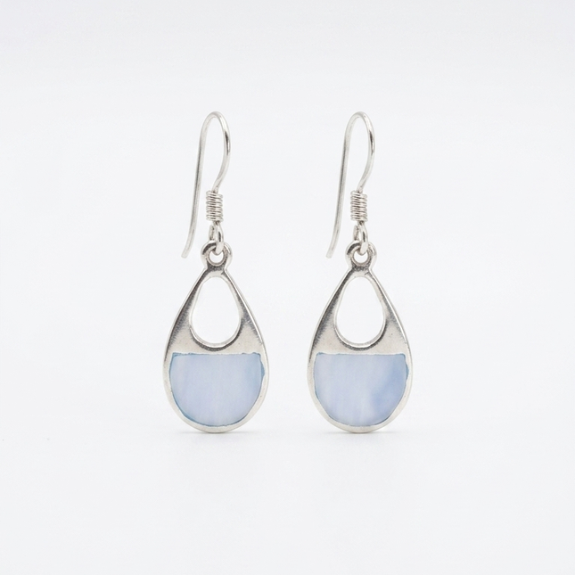 Silver Earring Enamel